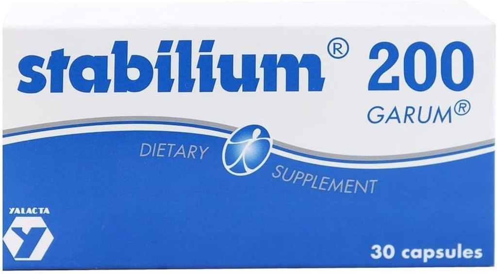 Groupe de recherche sur l'allergie Stabililium 200 - Aide naturelle au sommeil pour les adultes sans mélatonine, Supplément de soutien calme nocturne pour se détendre, soutien au sommeil profond - 30 capsules (paquet de 1)