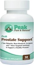 Peak Prostate Support - Suppléments naturels de la prostate pour les hommes avec Saw Palmetto, Beta-Sitosterol, Lycopène et 7 nutriments ciblés - Promotion de la santé de la prostate et de la santé urinaire (90 capsules)