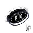 Lashify Bold 10mm Gossamer DIY Extensions de cils Recharge, Noir, Facile faux cils pour un look naturel