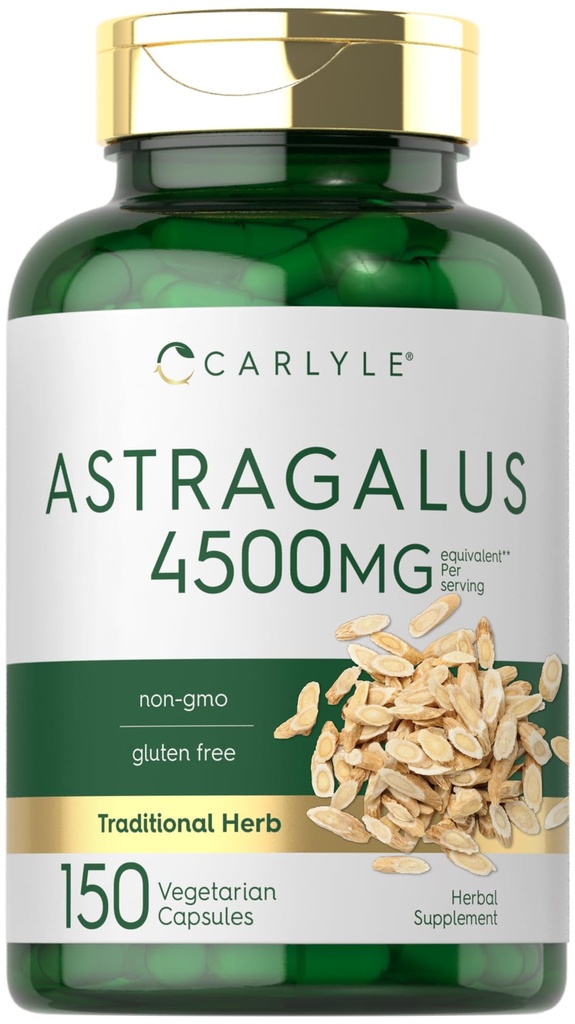 Carlyle Astragalus Capsules Racines 4500mg.