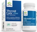 Terry Naturally Thyroid Care Plus - Supplement to Aid Thyroid - Dietary Supplement for Energy & Healthy Hair Support - L-Tyrosine & Selenium - 60 Capsules