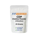 Citicoline Powder, Pure CDP Choline with Scoop (25 Grams)
