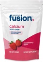 Fusion bariatrique Supplément de calcium bariatrique Mâches de calcium Citrate de calcium avec la vitamine D3 Vitamine bariatrique Récupérer sans sucre 500mg Récupérer la fraise 60