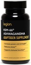 LÉGION KSM-66® Extrait de racine d'Ashwagandha - Supplément de poudre de racine d'Ashwagandha pour améliorer votre humeur, votre sommeil et votre performance athlétique - Extra Strength Extrait de racine d'Ashwagandha (60 portions)