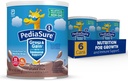 PédiaSure Grow & Gain avec support immunitaire Shake Mix Poudre, 23 Vitamines et Minéraux, 6g Protéines, Non-OGM, Sans gluten, Nutrition pour enfants, Chocolat, 14,1 oz Can, Boîte de 6-48 portions