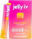 Supplément de soulagement rapide du matin Stick par Jelly IV - Natural Electrolytes & Liver Support Recovery - Nausées Réduction DHM - Vitamines B - Flavored Jelly Sticks - 15 Pack