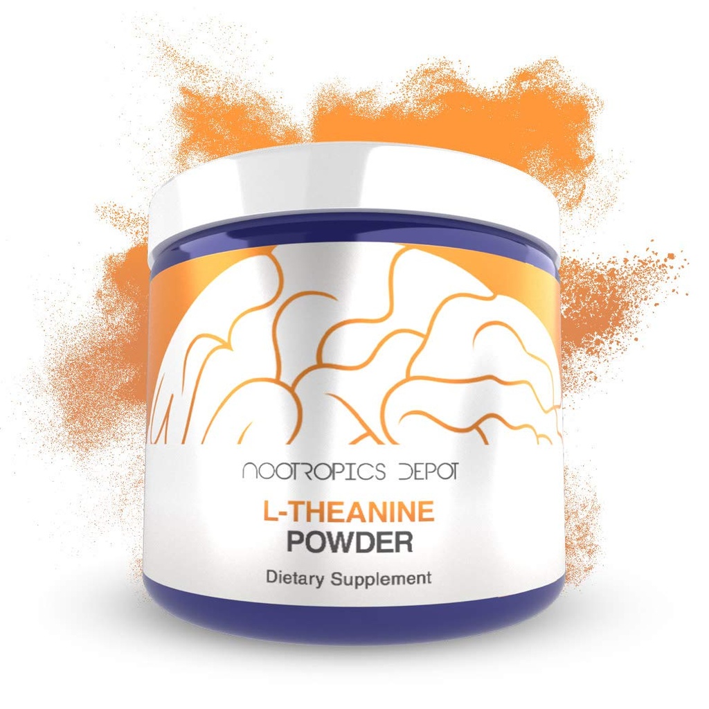 Nootropics Depot L-Theanine Powder 125 Grams.