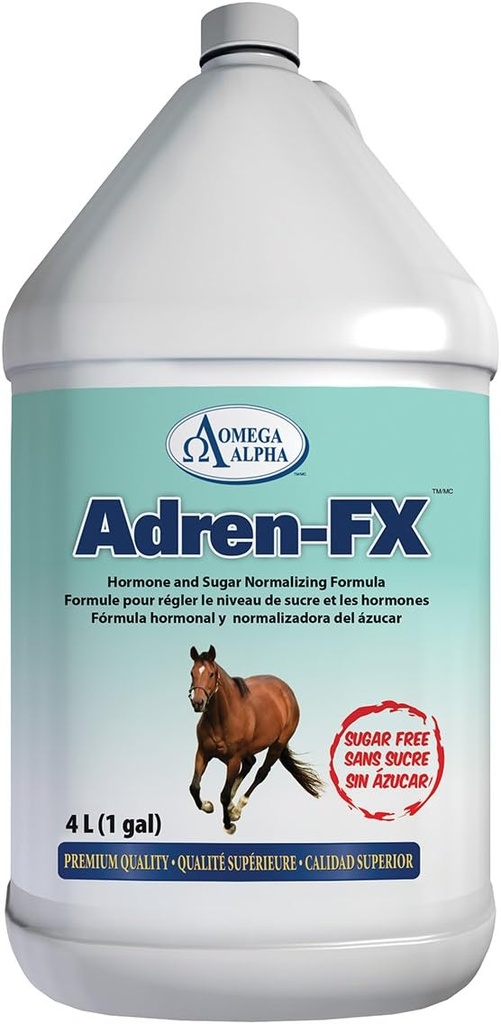 Omega Alpha Adren-Fx Cushings Formule Gallon (128 onces)
