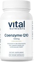Les nutriments vitaux CoQ10 100mg de supplément végétalien CoEnzyme Q10 d'Ubiquinone d'Ubiquinone d'un antioxydant puissant pour soutenir la santé cardiaque et les niveaux d'énergie*