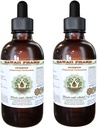 Extrait liquide sans alcool de fèves (Tanacetum parthenium) Herbe séchée Glycérite Hawaii Pharm supplément naturel à base de plantes 2x4 oz