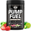 Pompe de sport PMD Carburant Ultra Sans caféine - Premium pré-entraînement pompe à poudre et musculaire, plus de concentration, d'endurance et de récupération, crème premium, arginine et bêta Alanine - fraise Limeade (30 portions)