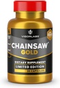 Vigor Labs Chainsaw Gold - Edition limitée, soutient la résistance et l'endurance, aide Climax plus fort (Fabriqué aux États-Unis)