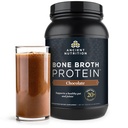 Ancient Nutrition Poudre de protéines de gazon, sans cage, sans os, 20g de protéines, peptides de collagène hydrolysés, Keto & Paleo, soutient joint, santé des Gut, chocolat, 40 portions
