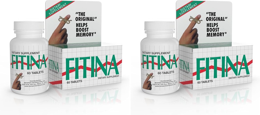 Boost mémoire, aide cognitive, santé cérébrale (60 comprimés/paquet de 2)