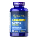 La fierté de Puritan L-Arinine 1000mg, complément alimentaire soutient les niveaux d'oxyde nitrique et la chaleur cardiaque et circulatoire, 100 jours d'approvisionnement, 100 comprimés