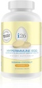 Youngevity i26 Hyperimmune Œufs d'IgY Max Banana Coconut Chewable Œufs d'Immune brevetés Formule Powerhouse Œufs d'Immune Flexibilité, Gut, Supplément de soutien immunitaire Œufs d'Immune