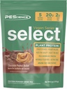 PEScience Select Vegan Protein Powder, Plant Based Protein Powder, Amazing Taste, Smooth Texture, Pea and Brown Rice Blend, Dairy Free, Lactose Free, Gluten Free - Chocolate Peanut Butter, 5 Servings