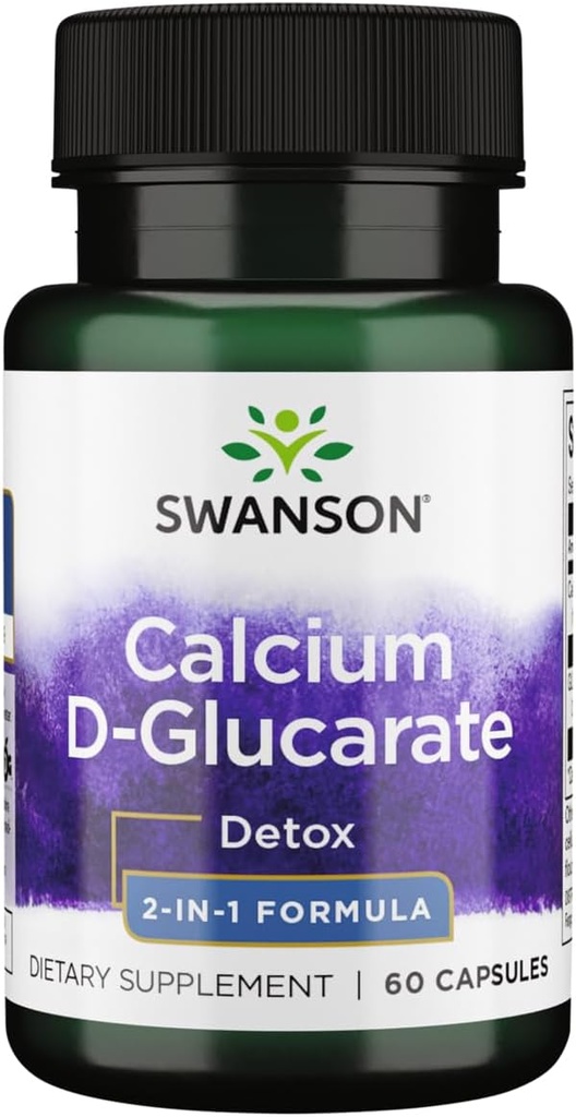 Swanson Calcium D-Glucarate 250 Milligrammes 60 Capsules