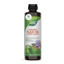 Nature's Way Organic Flax Oil Super Lignan, Cold-Pressed Flaxseed Oil with Omega-3 ALA, Unrefined Organic Liquid Flax Oil Supplement, Unflavored, 16 Fl Oz