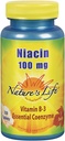 Natures Vie Niacine 100mg , supplément vitamine B3 , Lipide de sang sain , Circulation et soutien de la peau , 250CT