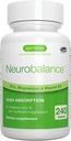 Igennus Neurobalance Haute Absorption Magnésium et Complexe B6, Soutien cognitif, Focus & Récupération musculaire, 24mg Picolinate de zinc chélaté, Livraison d'éléments nutritifs toute la journée, Vegan, Non-OGM, 240 comprimés