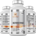 Smart Nutra Labs Premium Berberine HCL 1200mg- 180 Capsules Vegan, Supplément 100% Berberine Pure- Non-OGM, Sans gluten