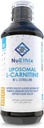 NuEthix Formulations Lipsomal L-Carnitine Supplement 600mg with L-Citrulline 1000mg for Healthy Weight Management, Fat Metabolism, Energy Production and Increased Blood Flow, for Men & Women