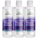 Swanson Concentrace Trace Mineral Drops 8oz-Complete Mineral Complex pour l'énergie, l'hydratation, et équilibre électrolytique plus de 72 minéraux ioniques à absorption élevée tels que le magnésium, le potassium, le calcium (3 pack)
