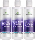 Swanson Concentrace Trace Mineral Drops 8oz-Complete Mineral Complex pour l'énergie, l'hydratation, et équilibre électrolytique plus de 72 minéraux ioniques à absorption élevée tels que le magnésium, le potassium, le calcium (3 pack)