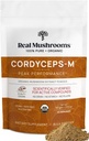 Véritables champignons Cordyceps Poudre de champignons - Bio Cordyceps Poudre de champignons Soutien énergétique et bien-être - Riche en bêta Glucans - Non-OGM, Supplément végétalien, 60 portions