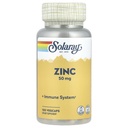Solaray, Zinc 50Mg, 100 Capsules végétariennes