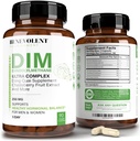 Bénévolent Nourriture Maximum Strength Supplément DIM 250mg – 90 Vcaps Diindolylméthane Ultra Complexe Plus Chasteberry, Extrait Dong Quai + Plus