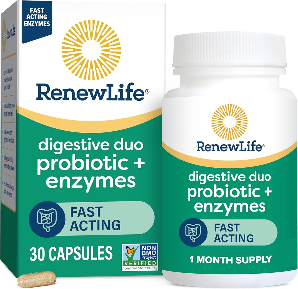 Renouveler la vie Capsules probiotiques pour femmes, soutient la santé vaginale, urinaire, digestive et immunitaire, L. Rhamnosus GG, laiterie, soja et sans gluten, 25 milliards CFU, 50 comte