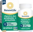 Renouveler la vie Capsules probiotiques pour femmes, soutient la santé vaginale, urinaire, digestive et immunitaire, L. Rhamnosus GG, laiterie, soja et sans gluten, 25 milliards CFU, 50 comte