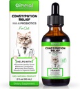 Cat Constipation Relief, Constipation Relief pour chats, Laxatifs naturels pour chats pour Constipation, Cat Stool Softener, 2 fl.oz