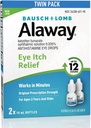 Alaway Antihistamine, Eye Itch Relief Drops, Twin Pack, 0.34 fl oz Each