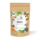 Pure et naturel Neem feuilles poudre pour la peau claire sans boutons, cheveux soyeux et nettoyant des cheveux.