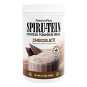 NaturesPlus SPIRU-TEIN Shake - Chocolat - 2,1 lbs, poudre de protéines de spiruline - Remplacement de repas à base de plantes, vitamines et minéraux pour l'énergie - Végétarien, sans gluten - 34 portions