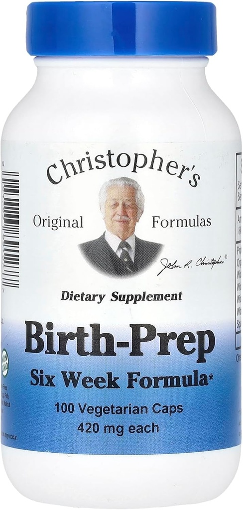 Dr. Christopher's Birth Prep - 100 Vegetarian Capsules