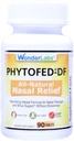 Wonder Laboratories Phytofed-DF All-Natural Nasal Relief and Dognestant, 90 comprimés