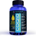 CoQ10, Coenzyme Q10, Absorption maximale avec l'huile d'olive biologique, 100mg, 60 Softgels, Ubiquinone, Ubiquinol, soutient la santé cardiaque, augmente l'énergie, pur, naturel, efficace