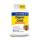 Enzymedica Digest Gold + Probiotiques, 2-en-1 Formule pour la santé des Guts, enzymes digestives et 1 milliard de cultures probiotiques actives, 90 Compte (FFP)