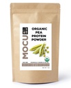 Protéine de pois biologique américaine certifiée I 80% I Lot testé pour les métaux lourds I 1 LBS I emballé quotidiennement