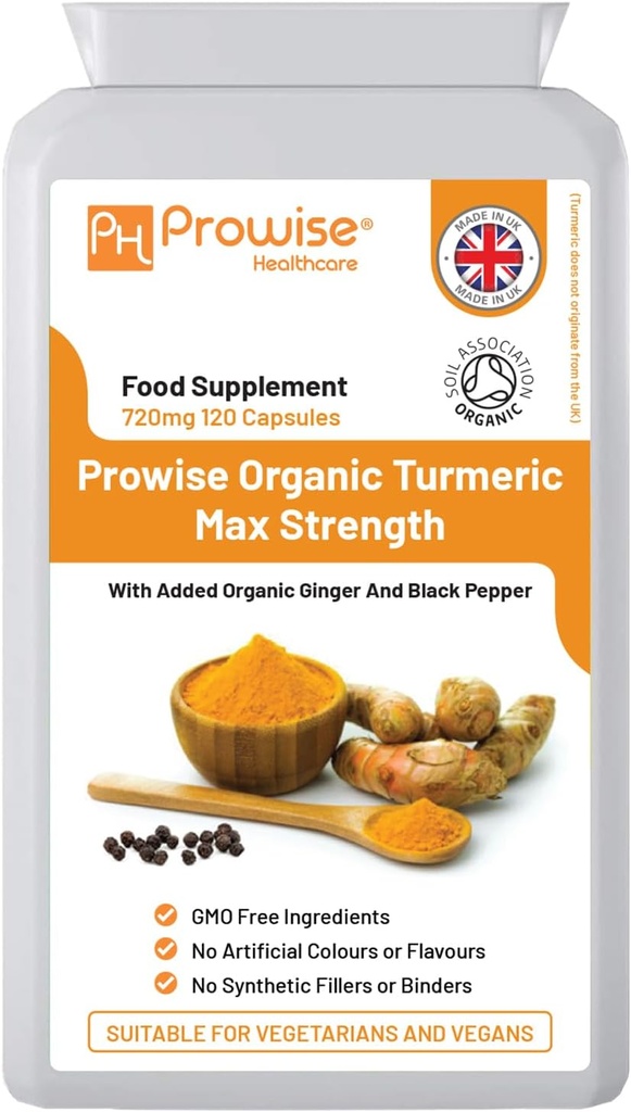 Curcumine curcuma organique 720mg - 120 Capsules