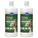 Pet-Ag Dyne supplément nutritionnel liquide à haute calorie pour chiens et chiots 8 semaines et plus - 32 oz, paquet de 2 - soutient la performance et l'endurance - Sweet Vanilla Flavor