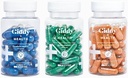 Giddy+Health Complete Men's Bundle (en anglais seulement) Multivitamin, Libido Boost, Prostate Health (30 jours d'approvisionnement)