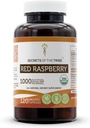Secrets of the Tribe Red Raspberry USDA Organic Capsules | Certified Organic Vegetarian Capsules, Herbal Dietary Supplement | Rubus idaeus Dried Leaf (120 Count)