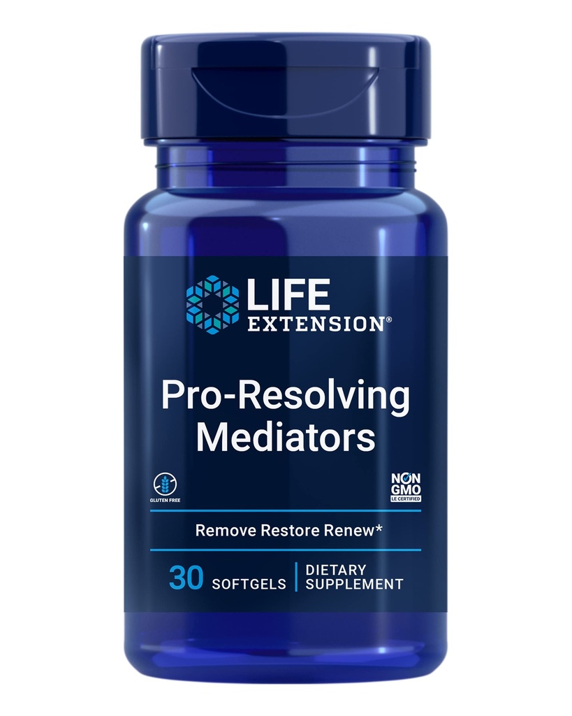 Gestion de l'inflammation - Cytokine Suppression avec EGCG 30 Capsules et médiateurs Pro-Resolution 30 Softgels