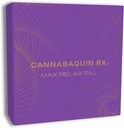 Cannabaquin Max Relax Pill - Complement Complex 100% Botanical Formula for Relaxation, Memory, Clarity, Stress Support, Fabriqué aux USA avec des produits naturels de nos propres champs