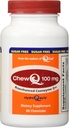 100mg ChewQ Chewable CoQ10 (60 Nombre) * Utilise la technologie avancée pour livrer 800% plus d'absorption que la norme CoQ10 * Supplément CoQ10 pur sur le marché * Végétarien amical * Sans gluten